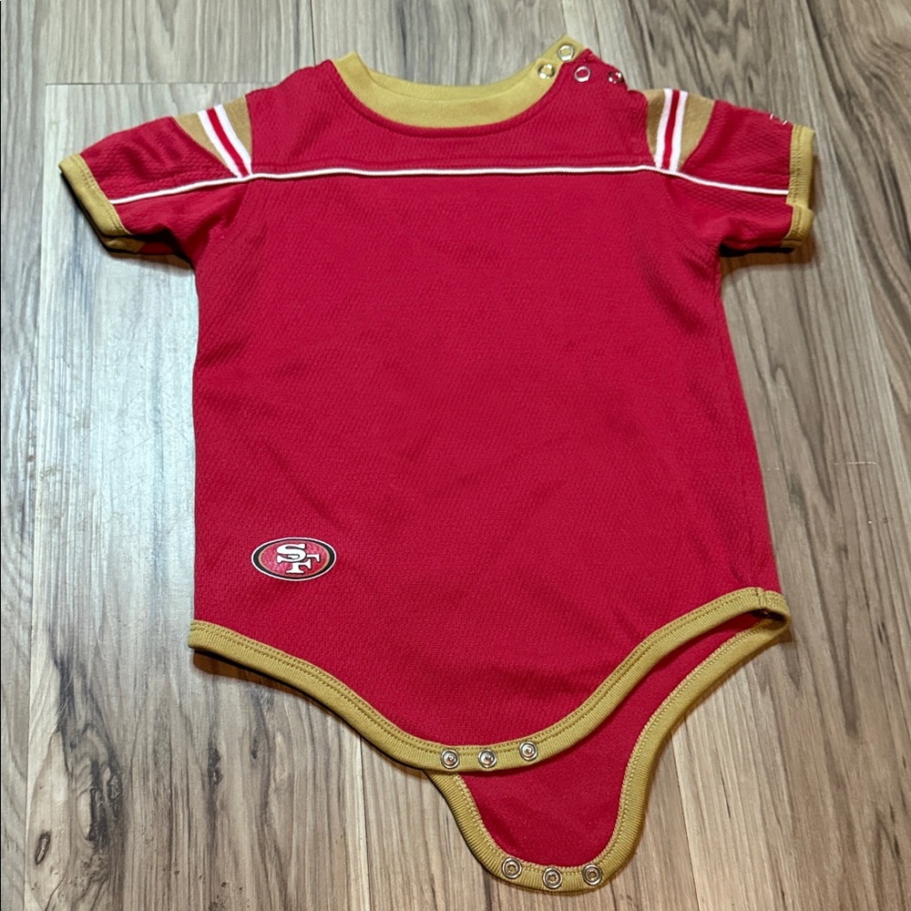 NFL Red and Gold Infant One-Piece Bodysuit